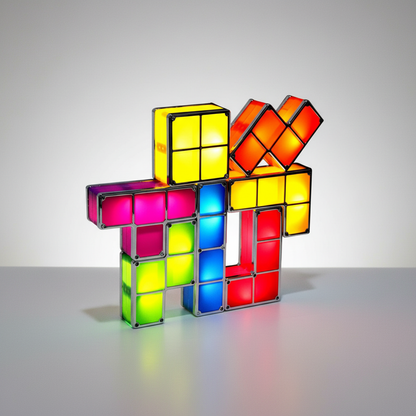 Retro Gaming Designleuchte - PixelTower