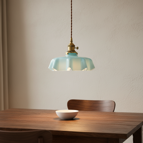 Retro Glazen Lampenkap Ontwerp - Gildelle