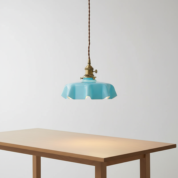 Retro Glazen Lampenkap Ontwerp - Gildelle