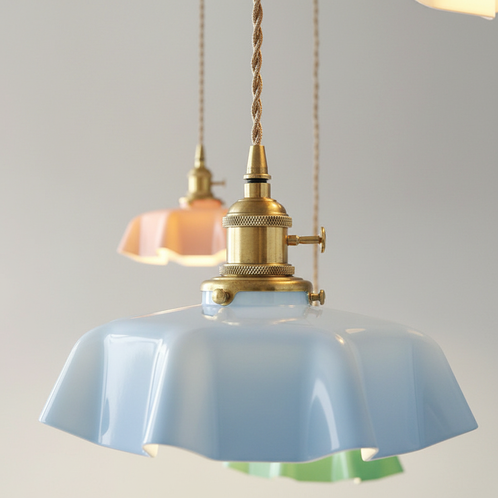 Retro Glaslampenschirm Design - Gildelle