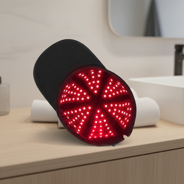 Rood Infrarood Lichttherapie Hoed - GlowCap