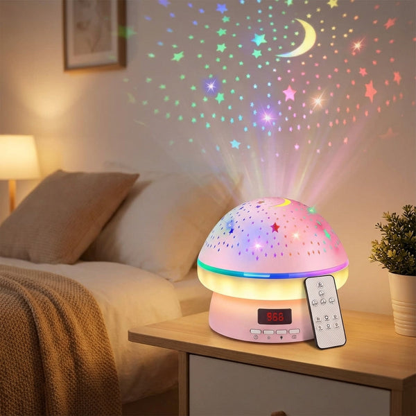 Draaiende Sterprojector Lamp - Aurorify