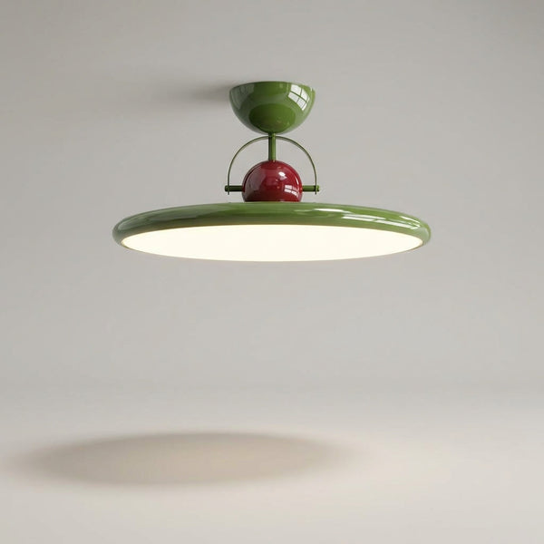 Ronde opbouwplafondlamp - Solunair