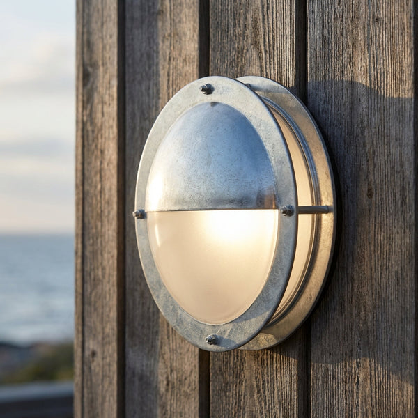 Ronde buitenwandlamp - Marinova