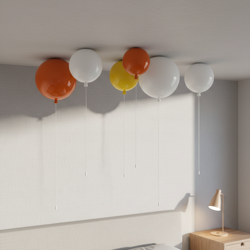 Runde Acryl Deckenlampe - Glowbelle