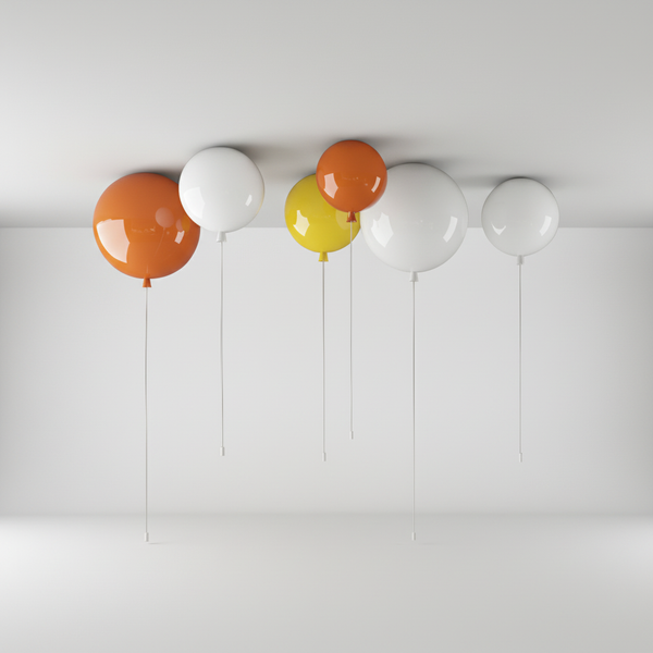 Ronde Acryl Plafondlamp - Glowbelle