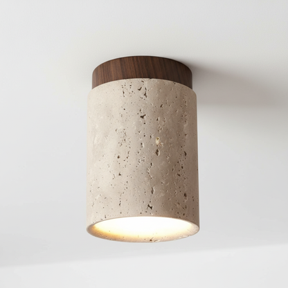 Runde Aufbaumontage Deckenlampe - CalmiLight