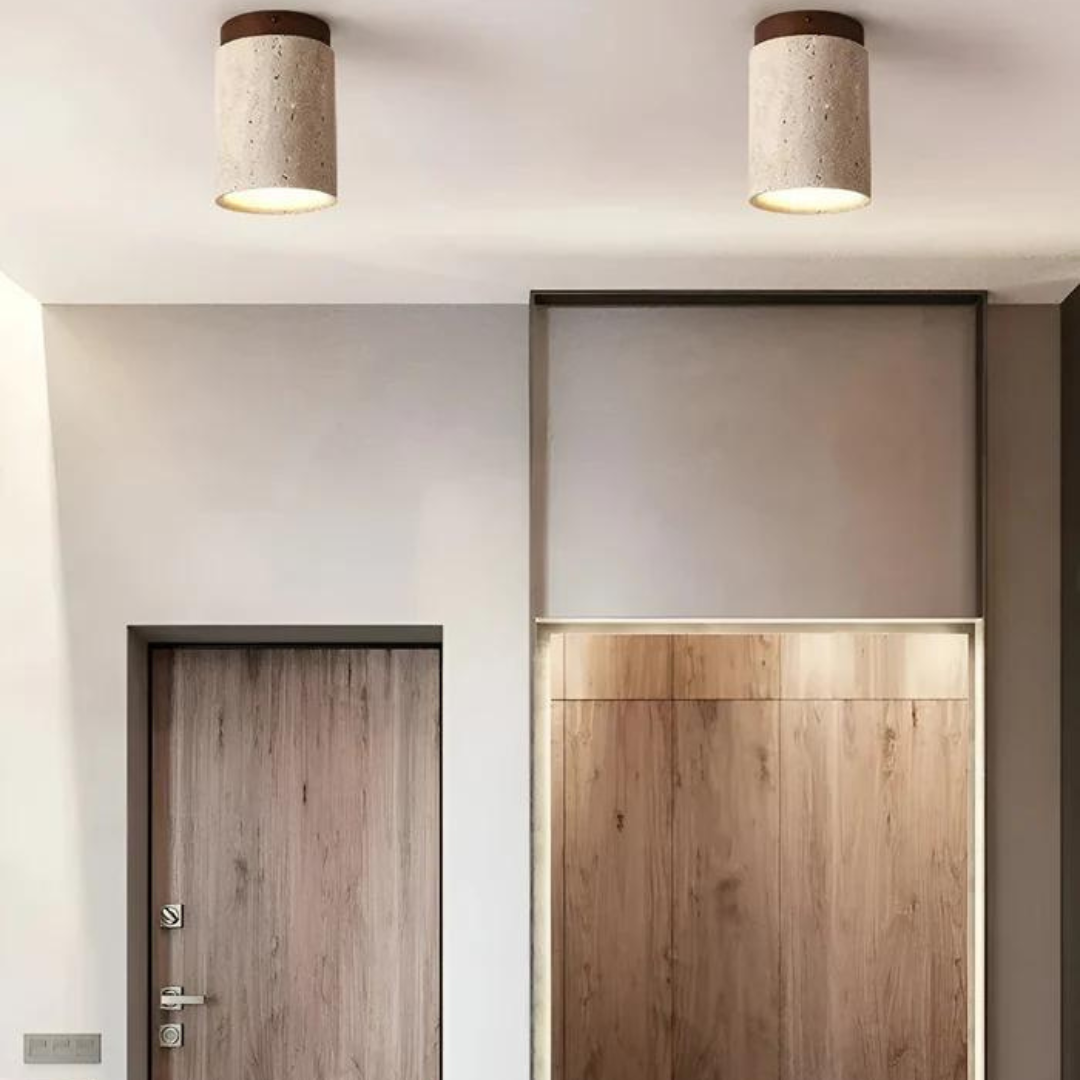 Runde Aufbaumontage Deckenlampe - CalmiLight