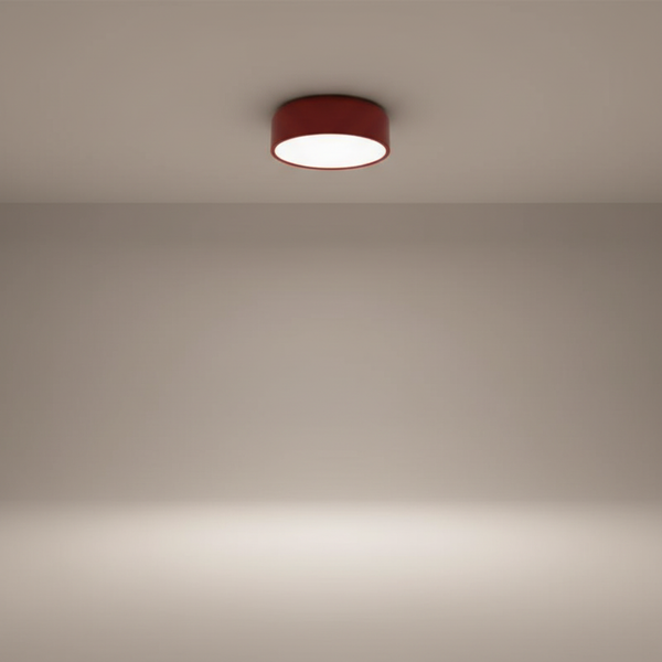 Ronde Plafondlamp Metaal Acryl - Metashade