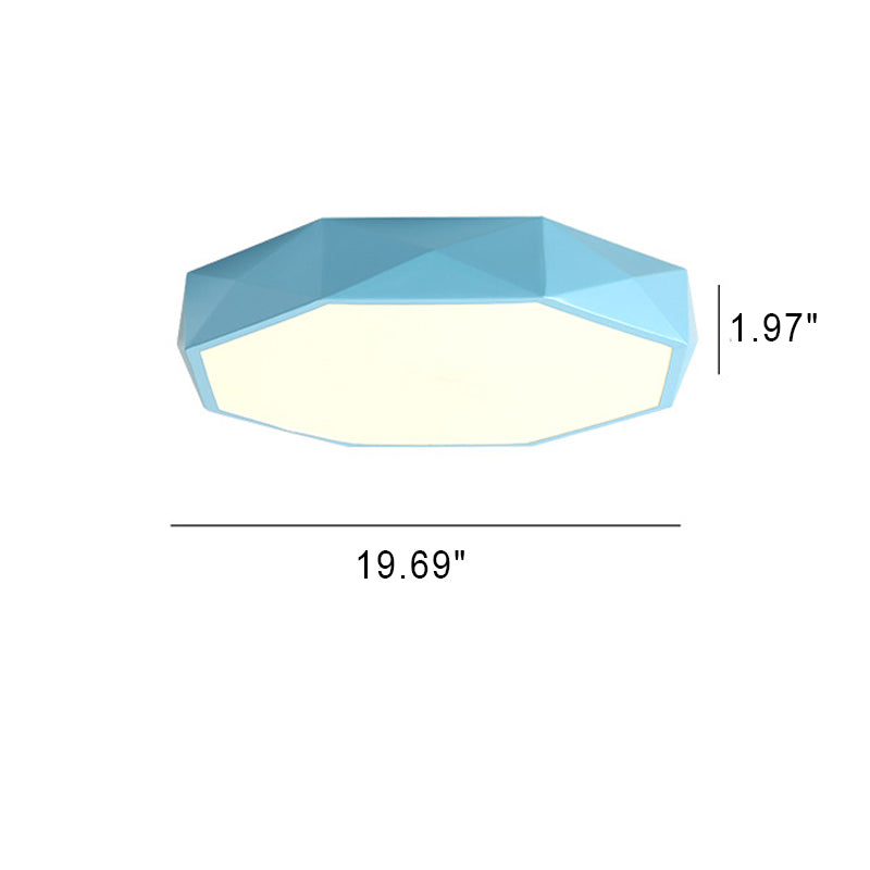 Schéma du plus grand modèle bleu avec ses dimensions de diamètre et de hauteur 9