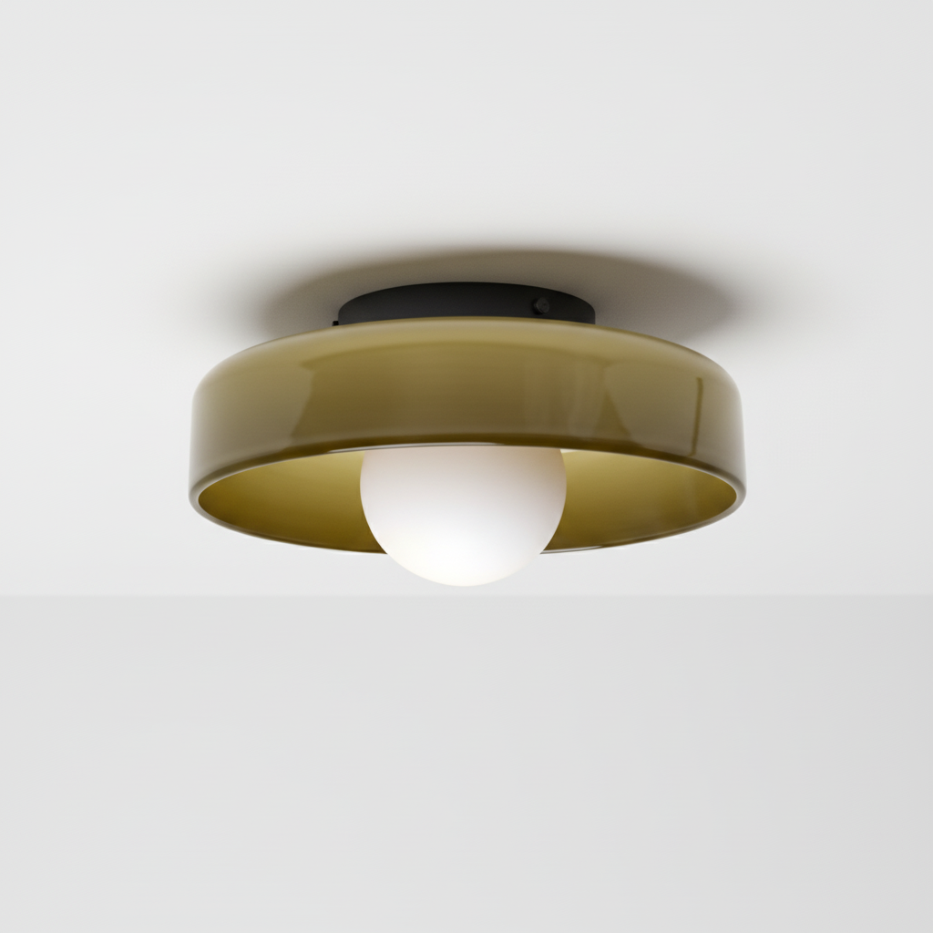 Schlanke Moderne Deckenleuchte - SphereGlow