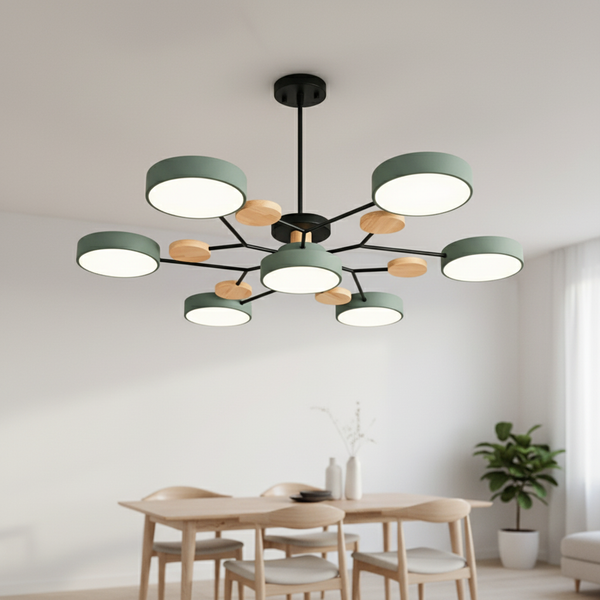 Scandinavische LED Plafondlamp - SkandiGlow