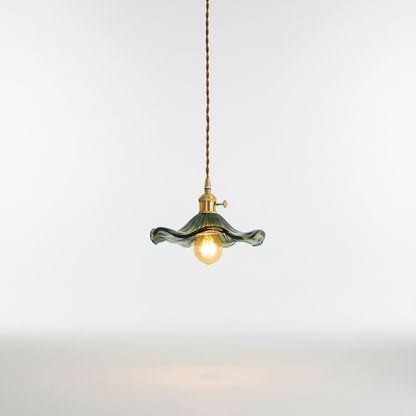 Skandinavische LED Hängeleuchte - GlassVelvet