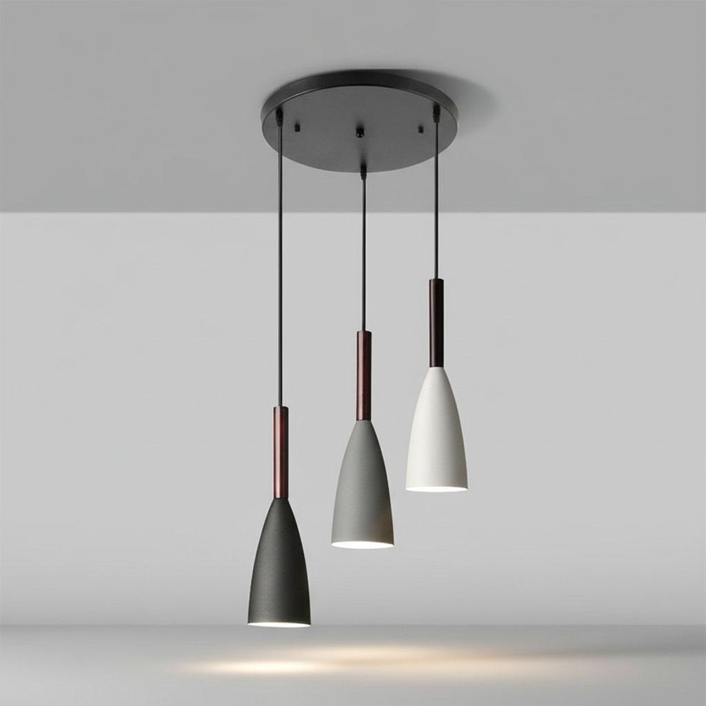 Skandinavische Dreifach Hängeleuchte - ScandiBeam