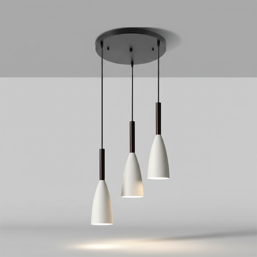 Skandinavische Dreifach Hängeleuchte - ScandiBeam