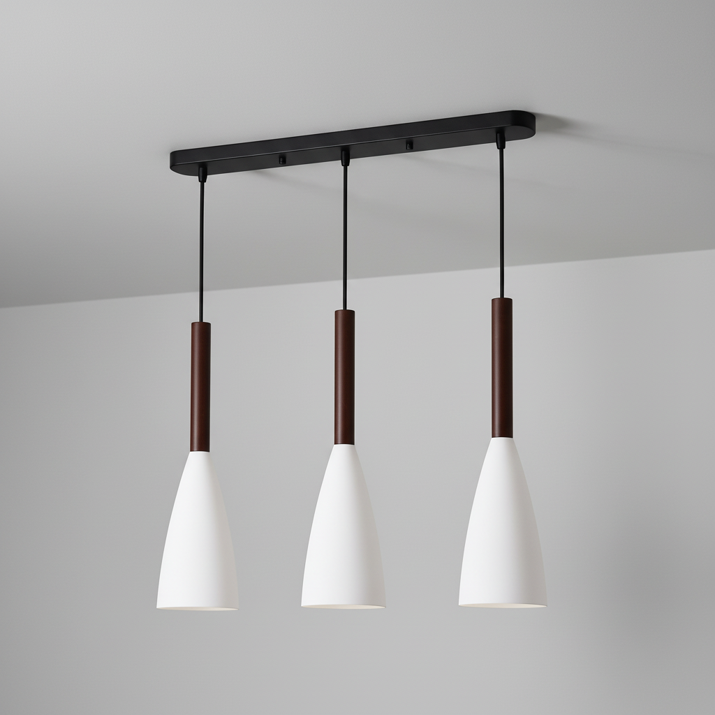 Skandinavische Dreifach Hängeleuchte - ScandiBeam