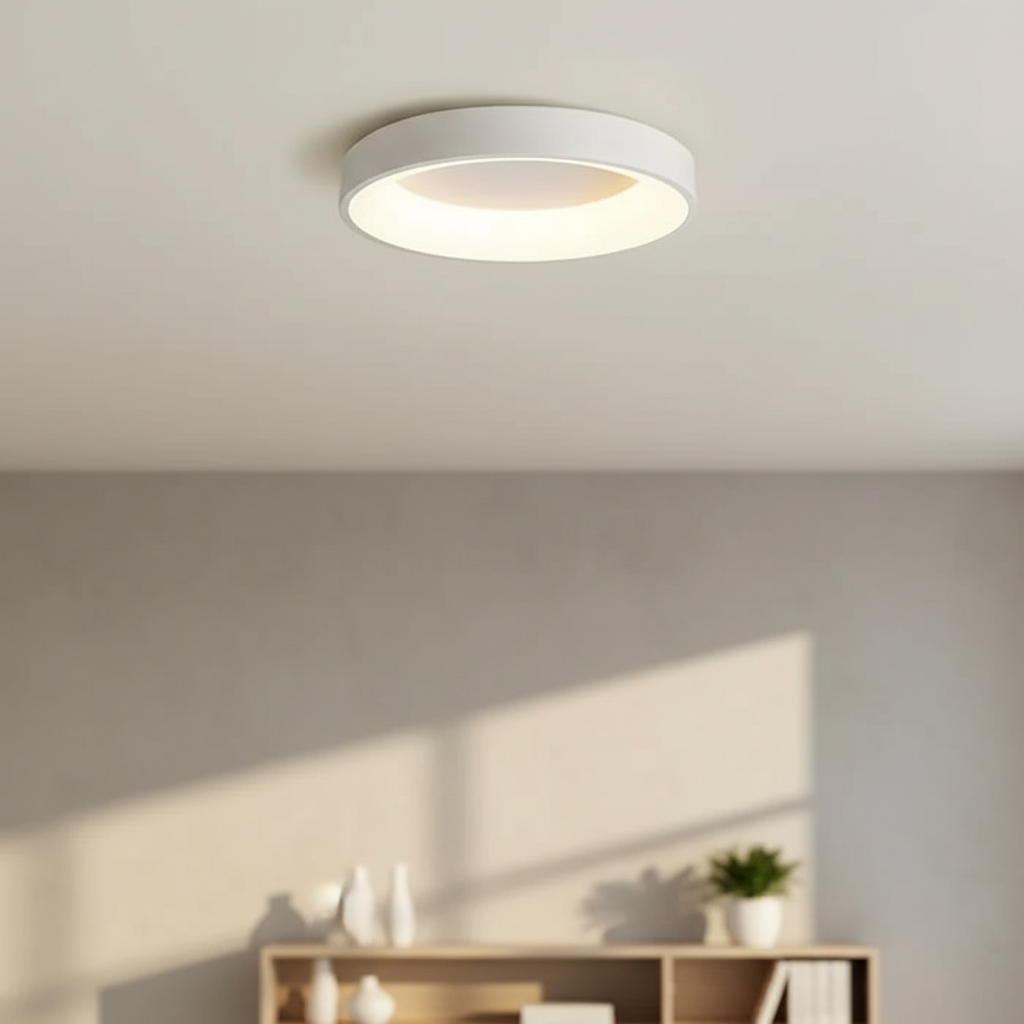 Skandinavische Runde Deckenleuchte - RoundaLite