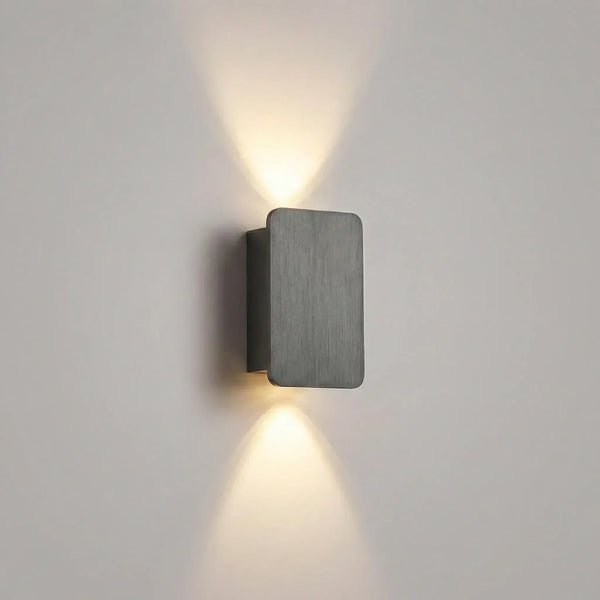 Slanke rechthoekige wandlamp - Scandara