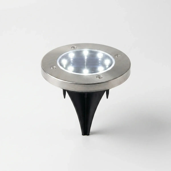 Op zonne-energie werkende grondlampen voor de tuin - Lumidisk