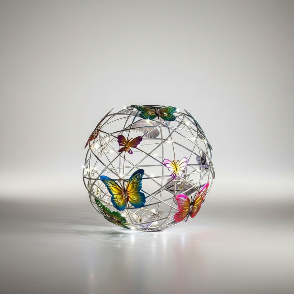 Solarbetriebene Außenhängelampe - Sunflutter