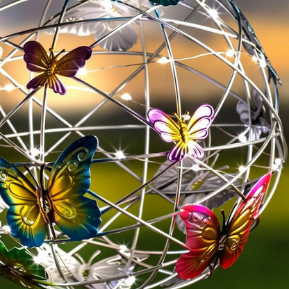 Solarbetriebene Außenhängelampe - Sunflutter