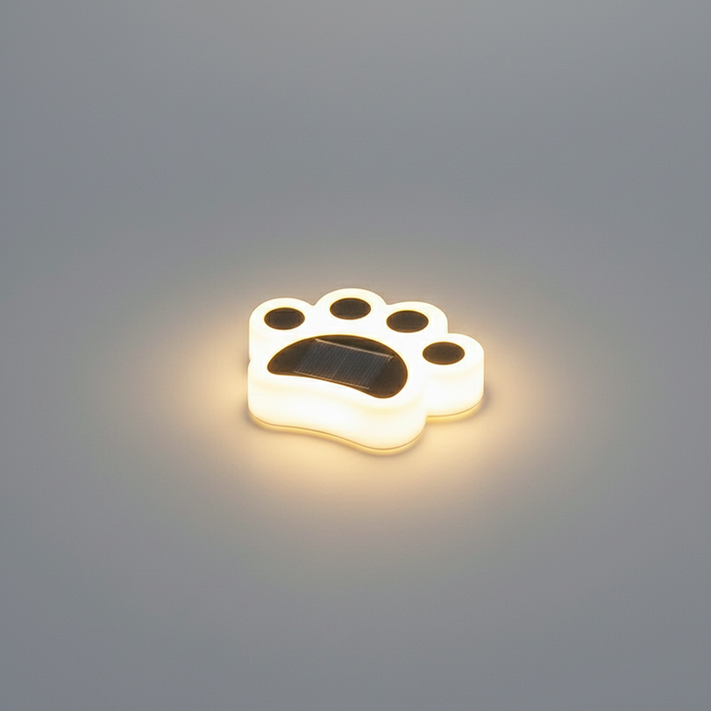 Solarbetriebene Gartenleuchte - PawGlow