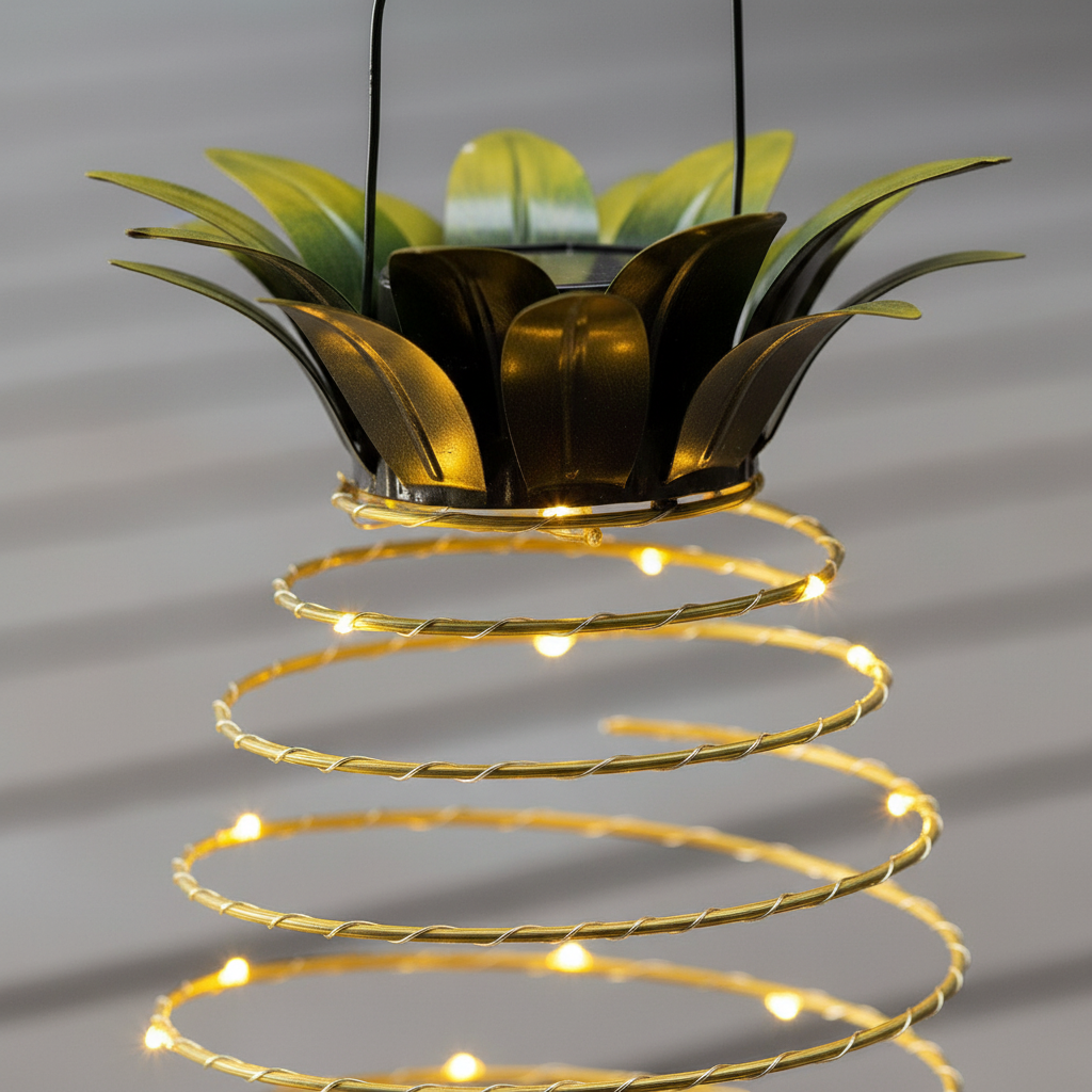 Solarbetriebene Außenleuchte - GlowPine