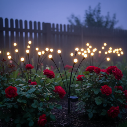 Solarbetriebenes LED Gartenlicht - SunFlicker