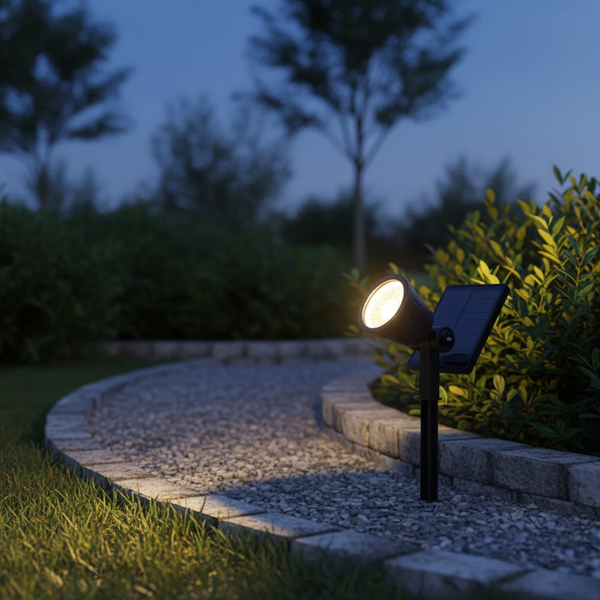 Solartuinlamp met paal - Lumenova