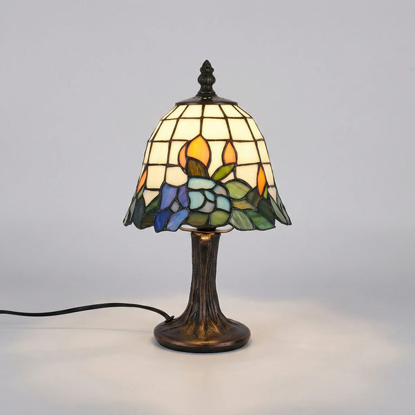 Glas-in-lood tafellamp - Aurafleur