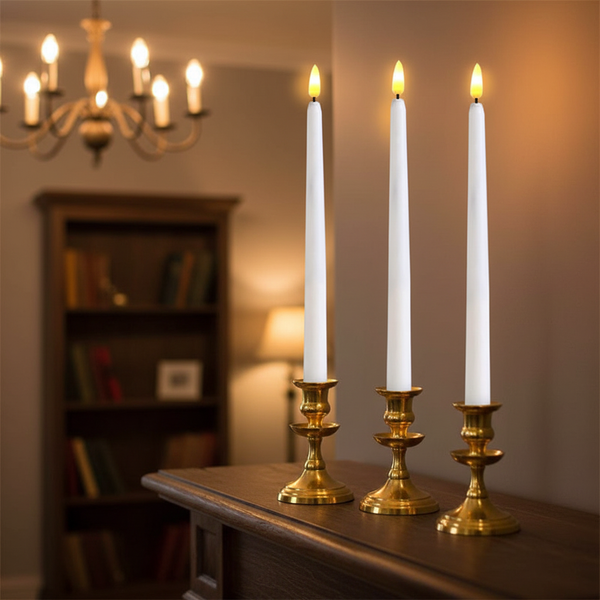 Staande Draadloze LED Kaars - GlowTaper