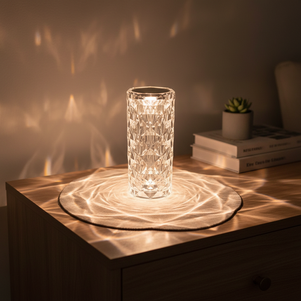 Sfeerlamp Met Kleurwissel - Crystaluxe