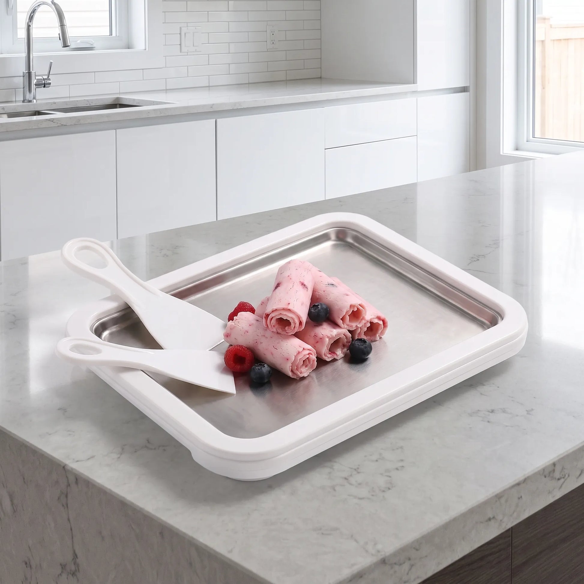Stroomloze Koelplaat Voor IJsdesserts - Rollomatic