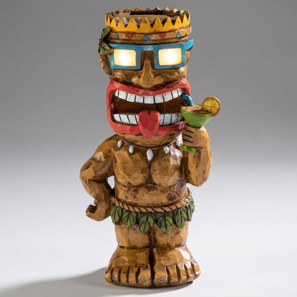 Tiki Geïnspireerde Buitenspiegel - LuminTiki