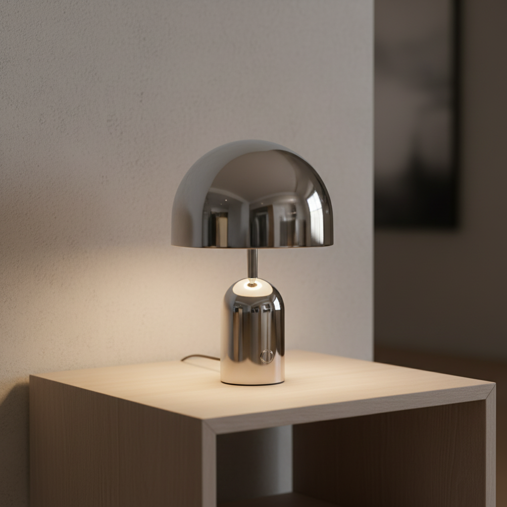 Tischlampe Poliertes Chrom - ChromeGleam