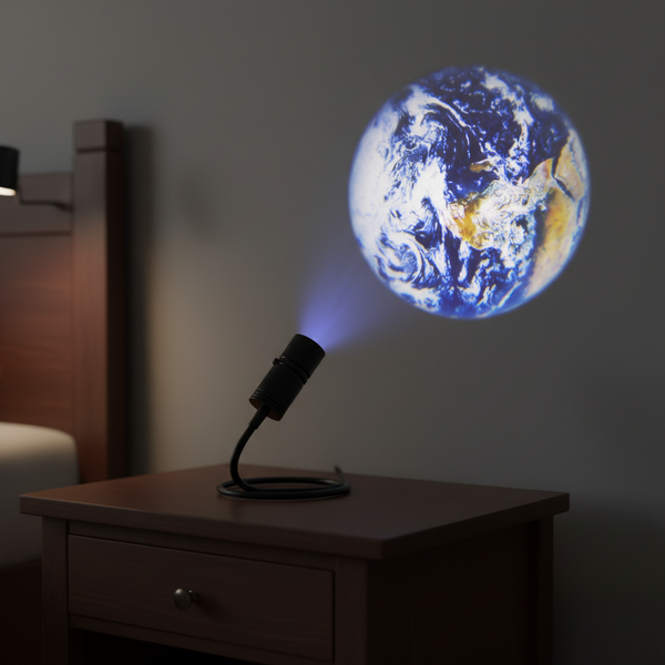 USB Gevoede Projectielamp - GlowOrbit