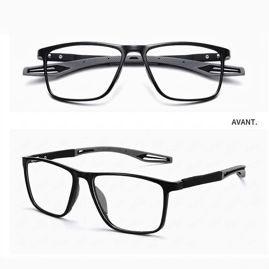Lunettes de lecture multifocales unisexes avec un design moderne