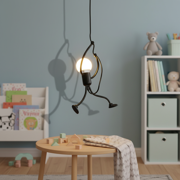 Speelse Decoratieve Hanglamp - HappyHanger