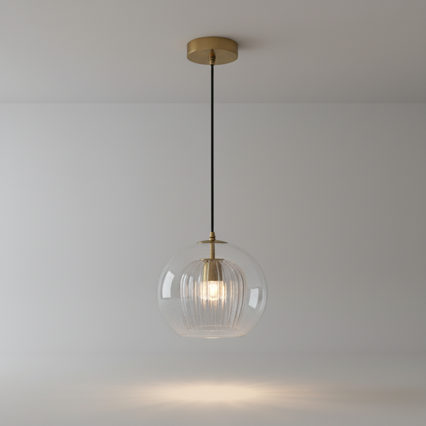 Verstelbare Glazen Hanglamp - Pendantra