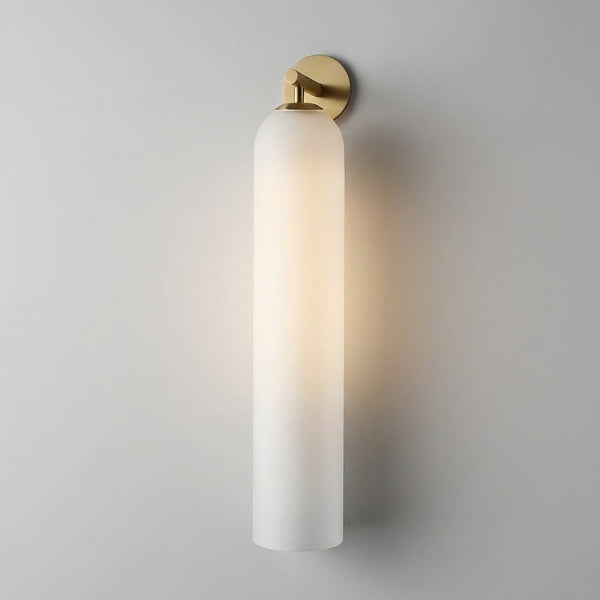 Verticale glazen wandlamp - Aurelis