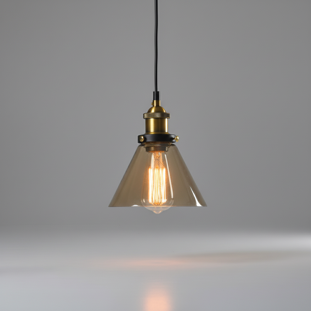 Vintage Industrieglas Hängeleuchte - VeloriaLight