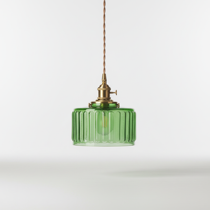 Vintage Kristall Hängelampe - Glassvibe