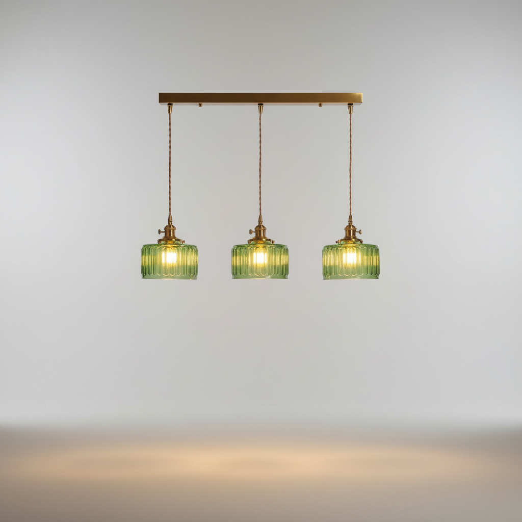 Vintage Kristall Hängelampe - Glassvibe