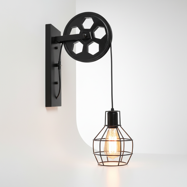 Vintage LED Wandlamp - ForgeShine