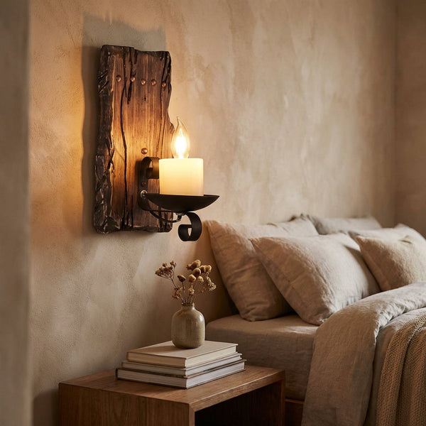 Wandlamp in vintage-stijl - Hearthleaf