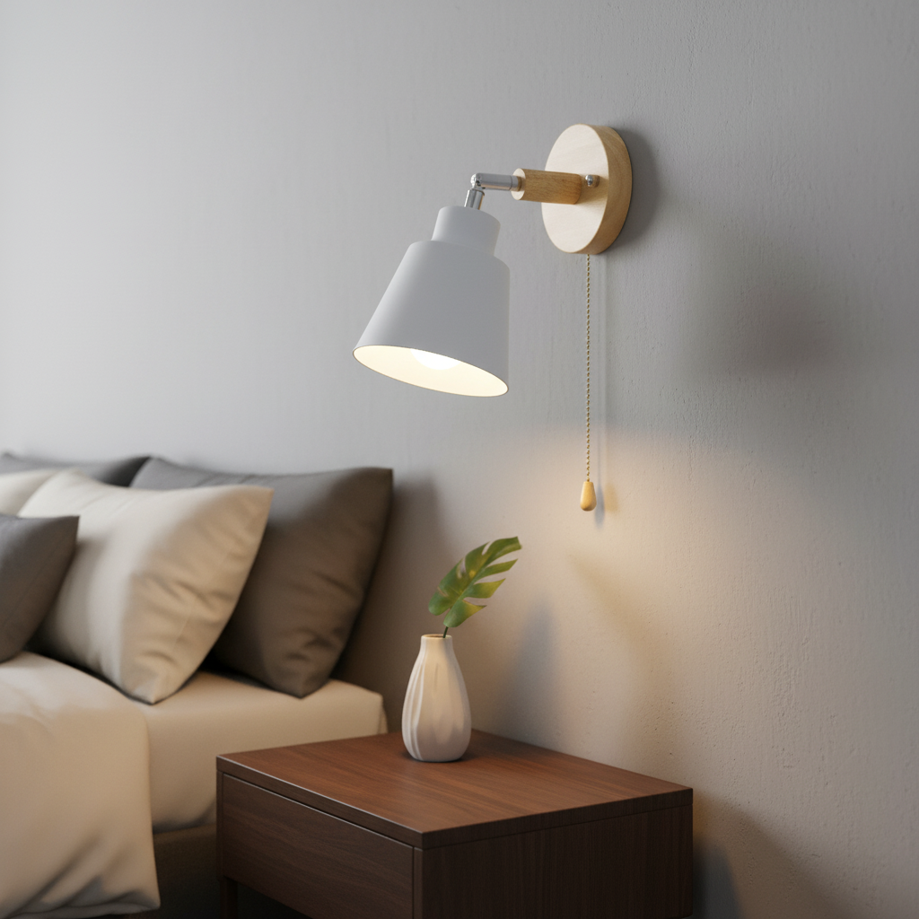 Vintage Inspiriertes Wandlicht -  Lichtdreh