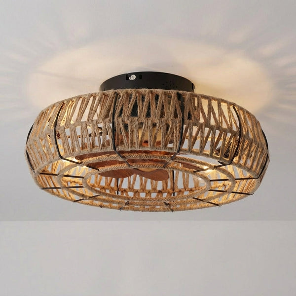 Vintage Zen plafondventilatorlamp - Breevian
