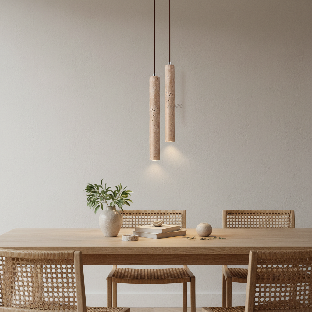 Wabi Sabi Stil Hängeleuchte - StoneLume