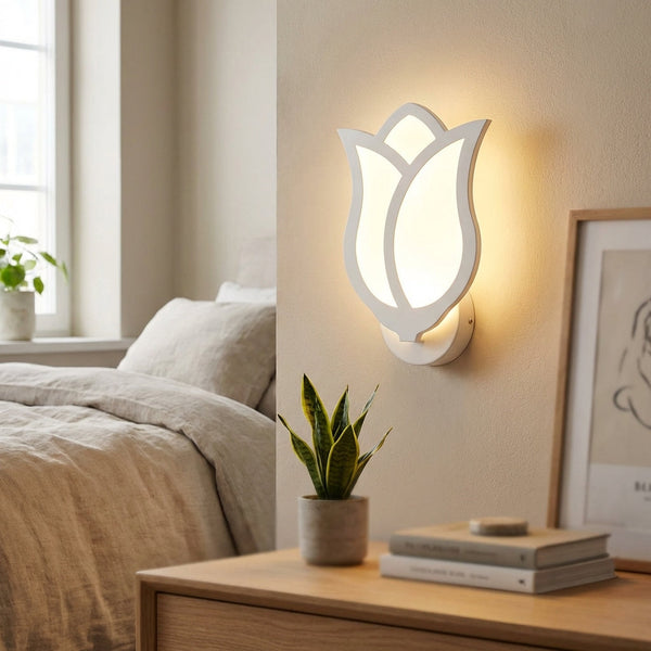 Florale wandlamp voor wandmontage - Florique