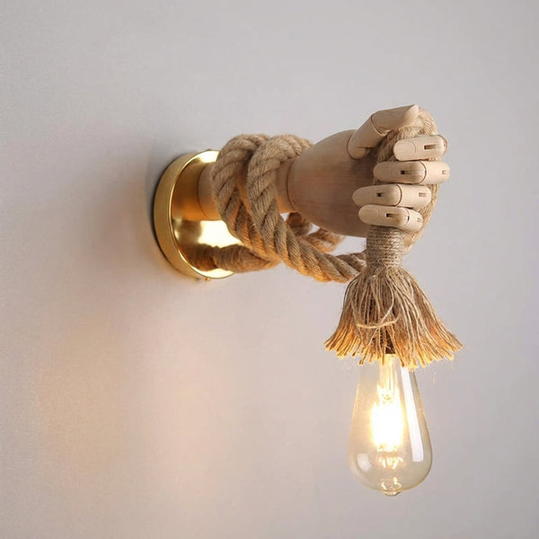 Wandgemonteerde Decoratieve Lamp - Gripora